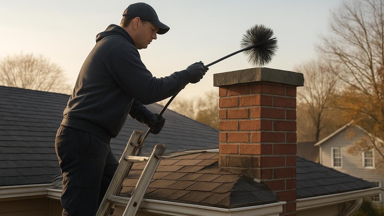 Local chimney sweep & inspection for Bowie homes